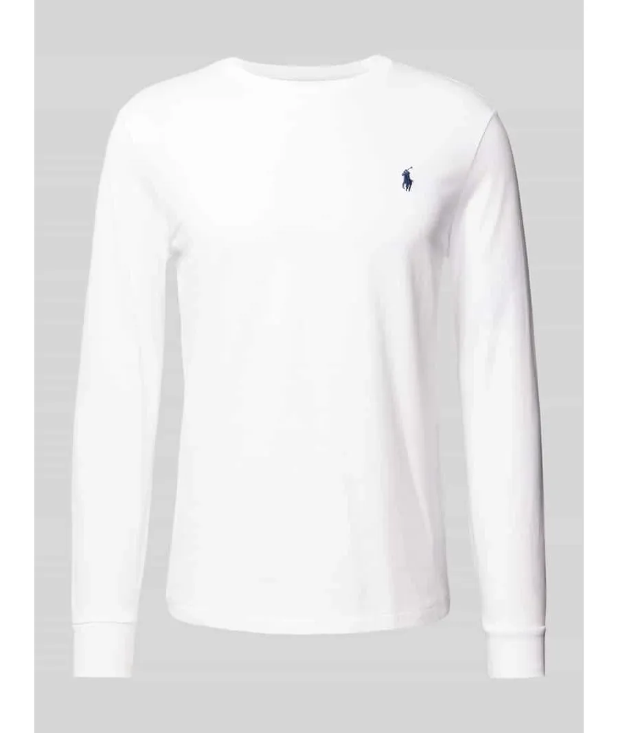 obrazek 1 Polo Ralph Lauren Longsleeve Classics 710671468004 Biały Custom Slim Fit