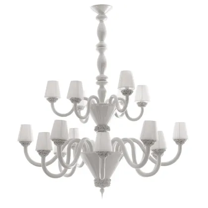 Zdjęcie Żyrandol z włoskiej ceramiki