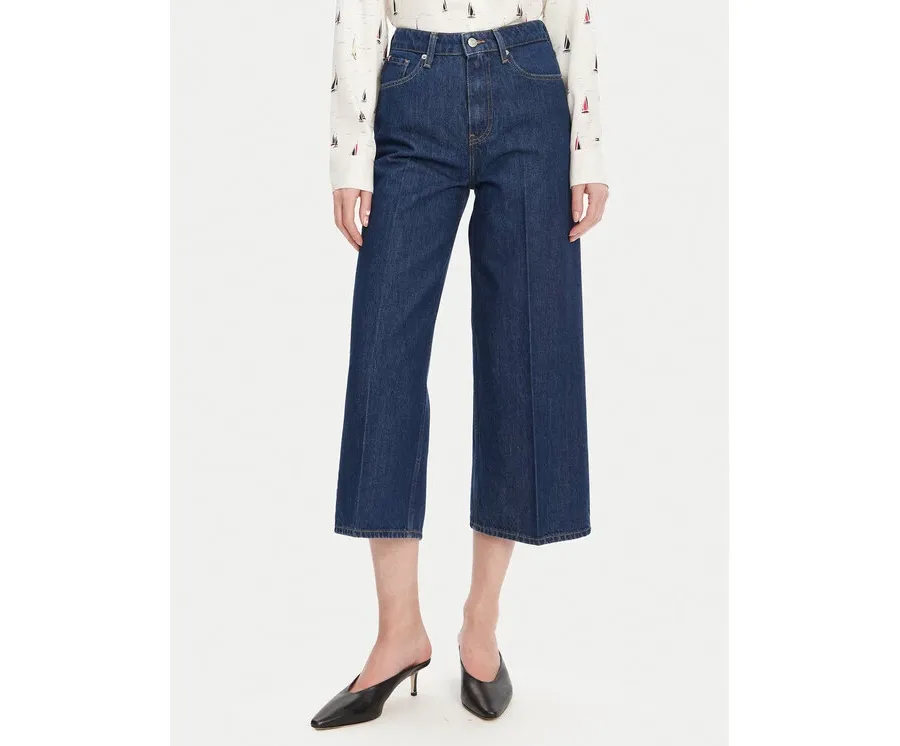 obrazek 1 Tommy Hilfiger Jeansy WW0WW44360 Niebieski Wide Leg