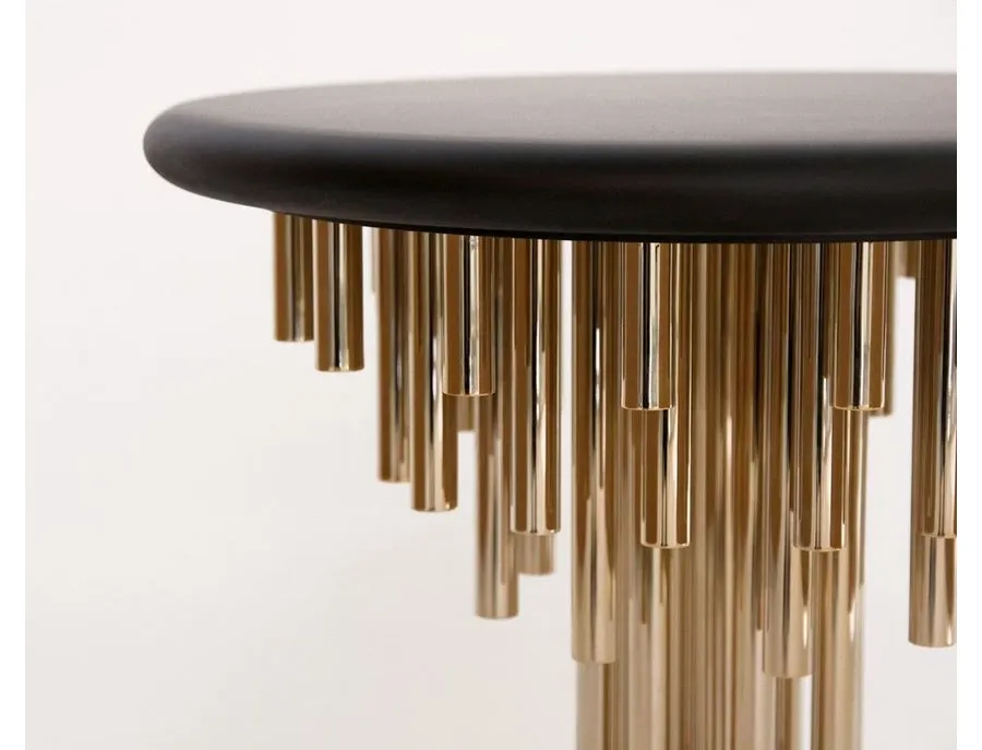 obrazek 4 Oryginalny mosiężny stołek, krzesło Projection