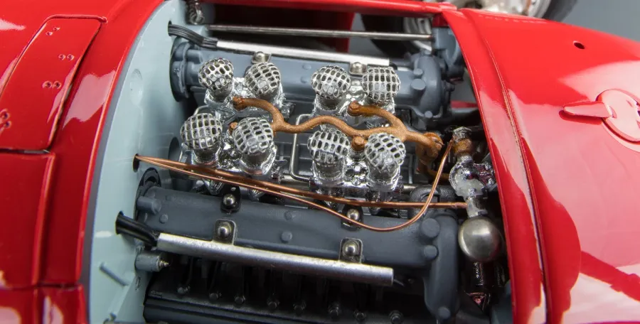 obrazek 4 Samochód Ferrari D50, 1956 GP France #14 Collins