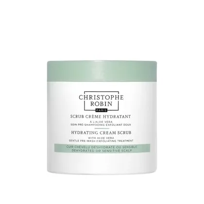Zdjęcie Christophe Robin Hydrating Cream Scrub with Aloe Vera Maska do włosów 250 ml