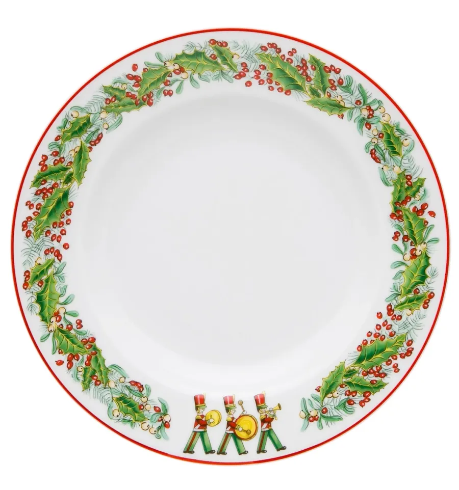 obrazek 6 Porcelanowy zestaw 6 talerzy do zupy z kolekcji Christmas Magic inspirowanej Londynem - Vista Alegre