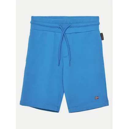 Zdjęcie Napapijri Szorty sportowe Nalis NP0A4HK5B2W1 S Niebieski Regular Fit