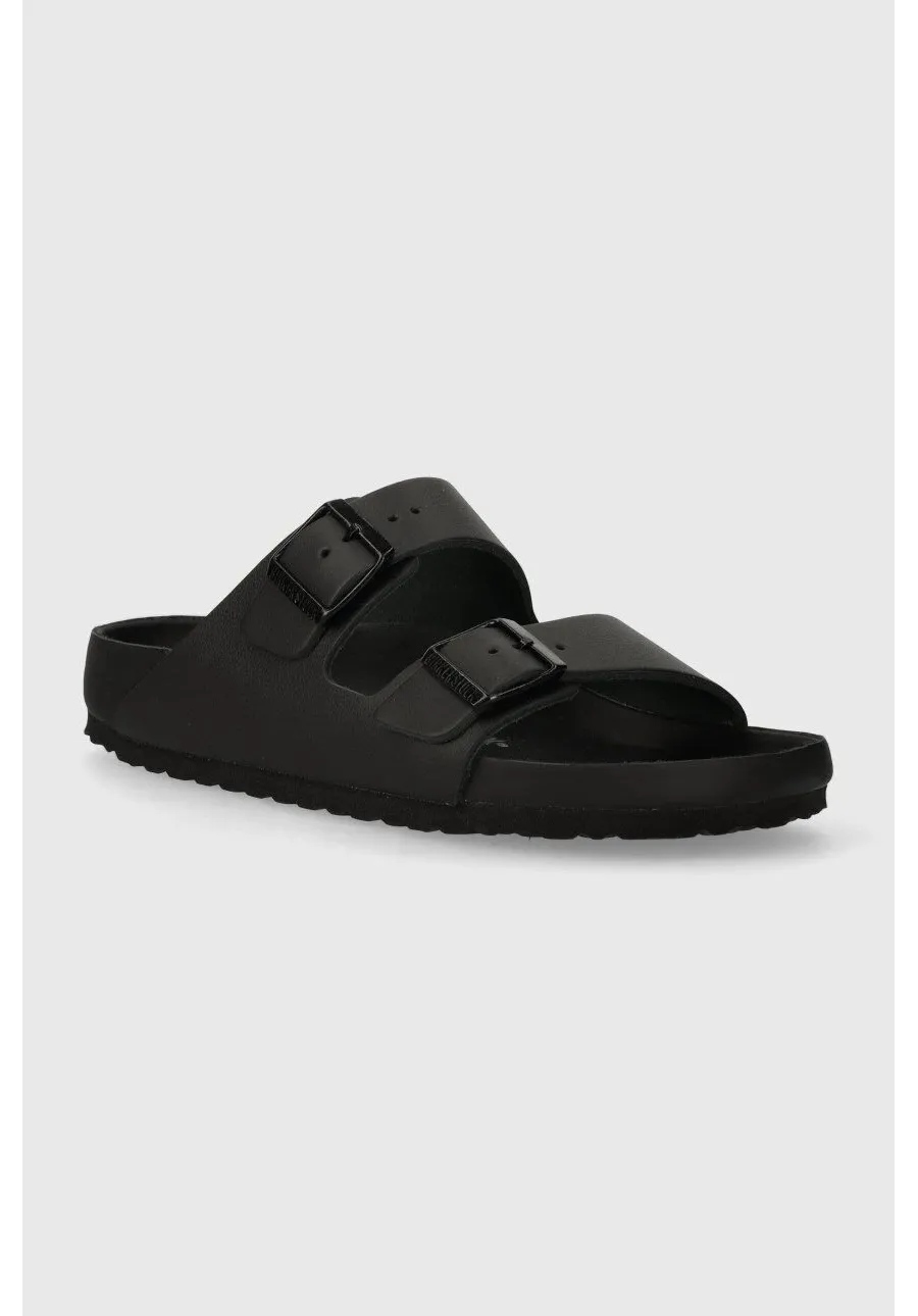 obrazek 1 Birkenstock klapki skórzane Arizona damskie kolor czarny 1026843