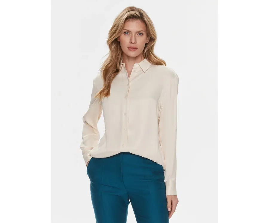 obrazek 1 Calvin Klein Koszula K20K206299 Beżowy Relaxed Fit