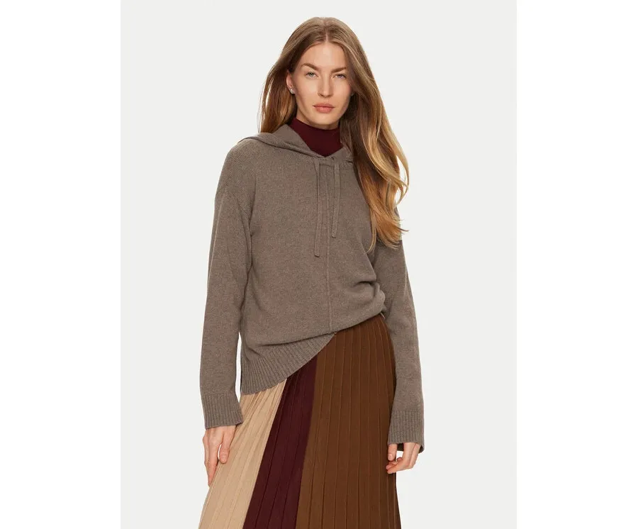 obrazek 1 Weekend Max Mara Sweter Jerez 2425366142 Brązowy Relaxed Fit