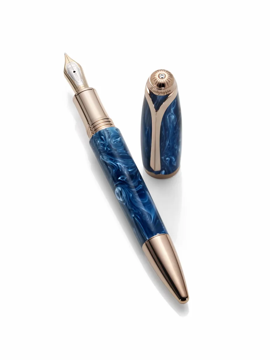 picture 1 Painter’s Tributo ad Amedeo Modigliani - Genio Creativo - Pink Gold Fountain Pen