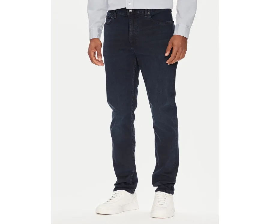 obrazek 1 Tommy Hilfiger Jeansy Bleecker MW0MW40676 Granatowy Slim Fit