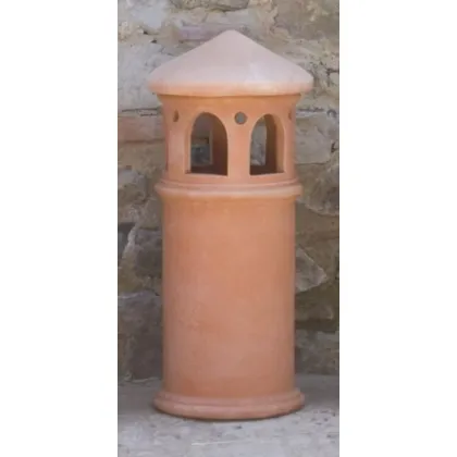 Zdjęcie Ogrodowa miniatura latarni wykonana z gliny - Fornace Masini