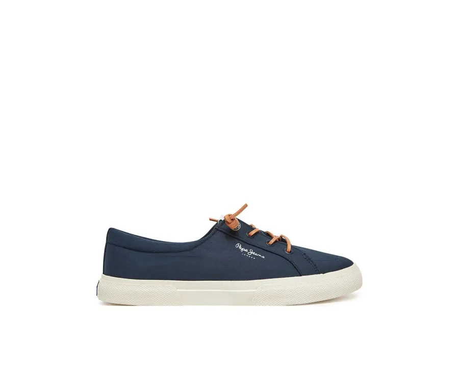 obrazek 1 Pepe Jeans Tenisówki Kenton Block W PLS31590 Granatowy