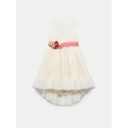 Zdjęcie Abel & Lula Sukienka elegancka 5047 Écru Regular Fit