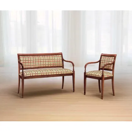 Zdjęcie Antyczna stylowa mała sofa do wyjątkowego salonu - Morello Gianpaolo