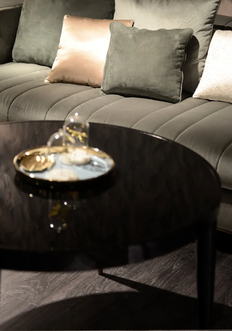 obrazek 3 Oryginalny stolik serwisowy w stylu modernistycznym - do salonu prosto z Włoch