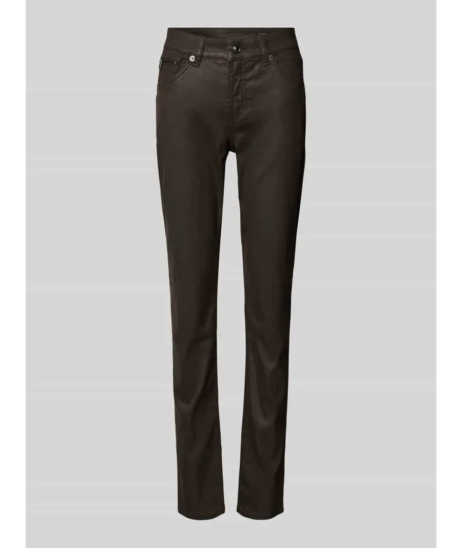 obrazek 1 Jeansy o kroju slim fit z kieszeniami z tyłu
