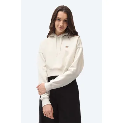 Zdjęcie Dickies bluza damska kolor beżowy z kapturem gładka DK0A4XJTECR-KREMOWY