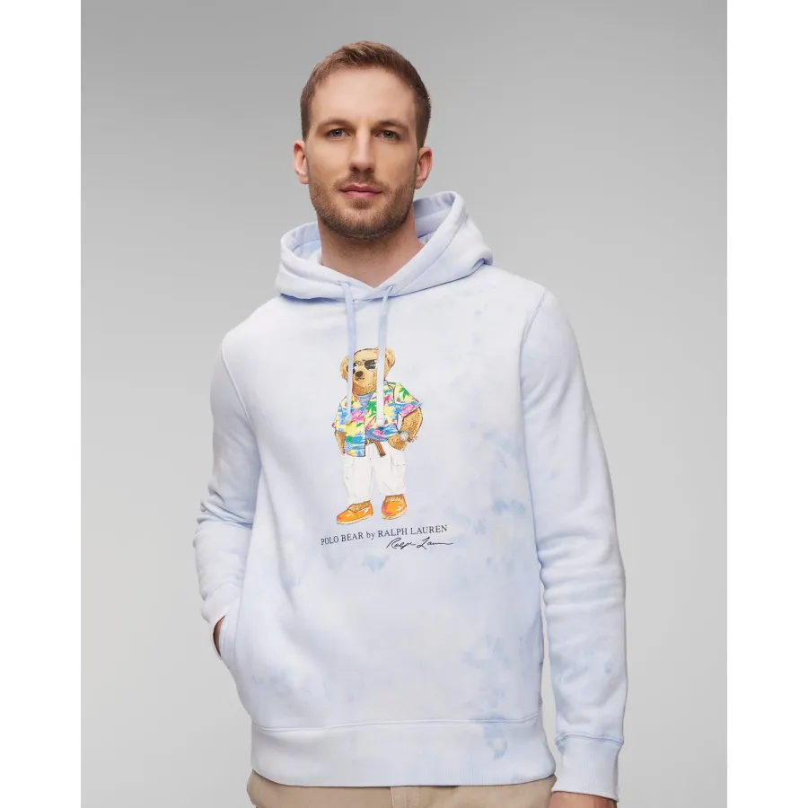 obrazek 1 Niebieska Bluza Męska Polo Ralph Lauren