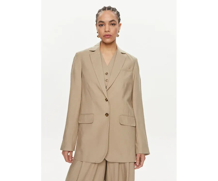 obrazek 1 Herskind Marynarka Mercy 5116840 Beżowy Relaxed Fit