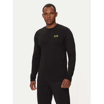 Zdjęcie EA7 Emporio Armani Longsleeve 8NPT28 PJVQZ 0208 Czarny Regular Fit