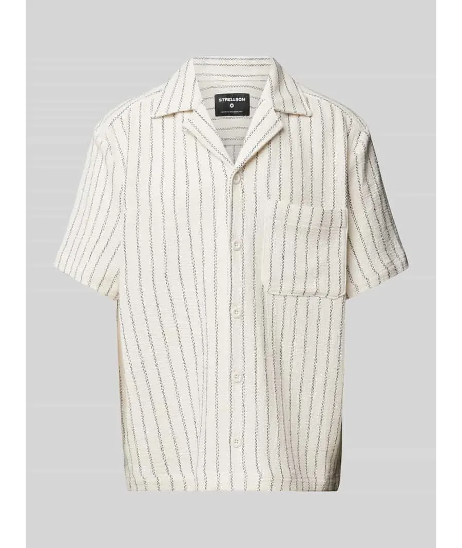 obrazek 1 Koszula casualowa ze wzorem na całej powierzchni model ‘Noem’