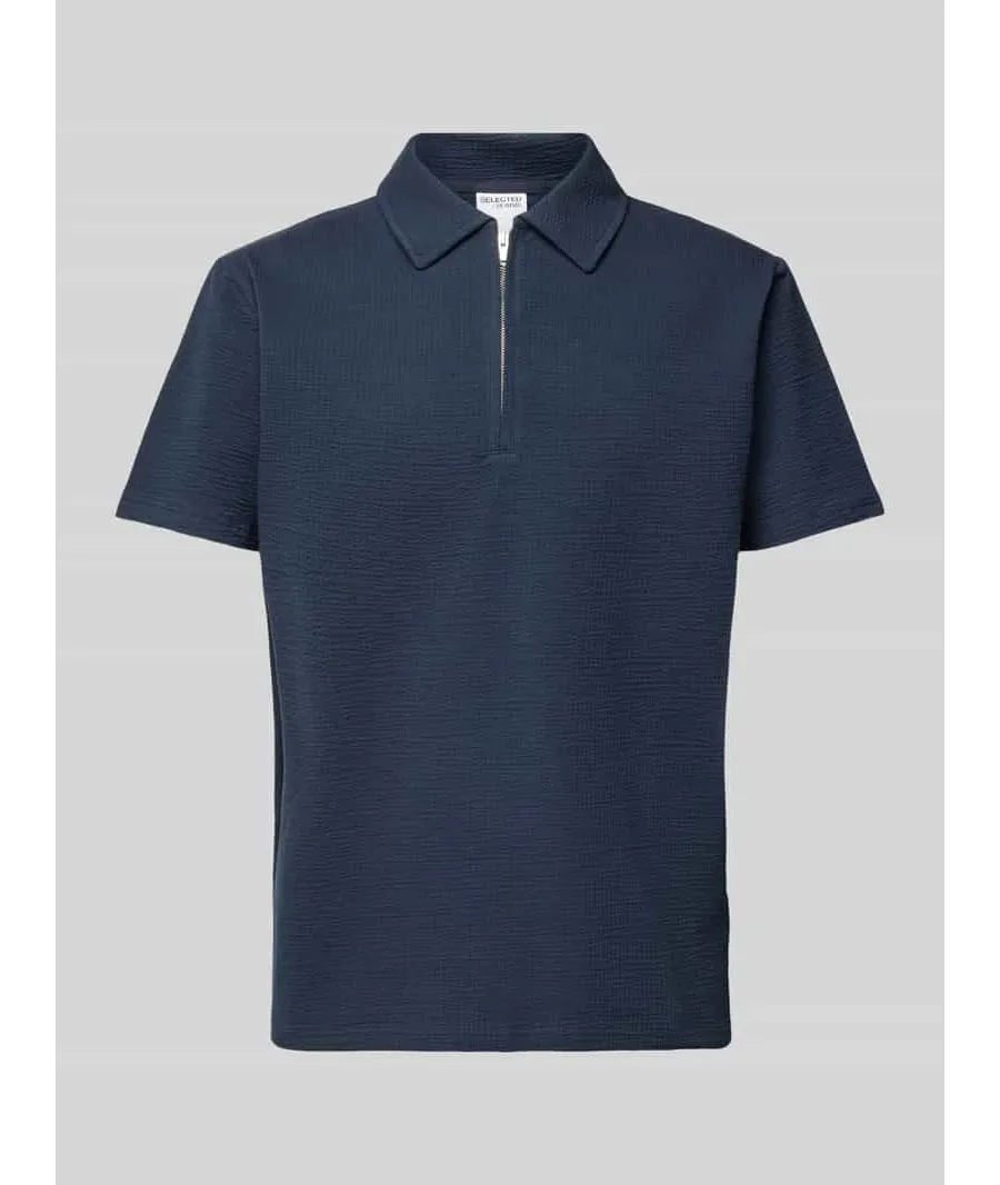 obrazek 1 Koszulka polo z krótkim zamkiem błyskawicznym model ‘SANDER’