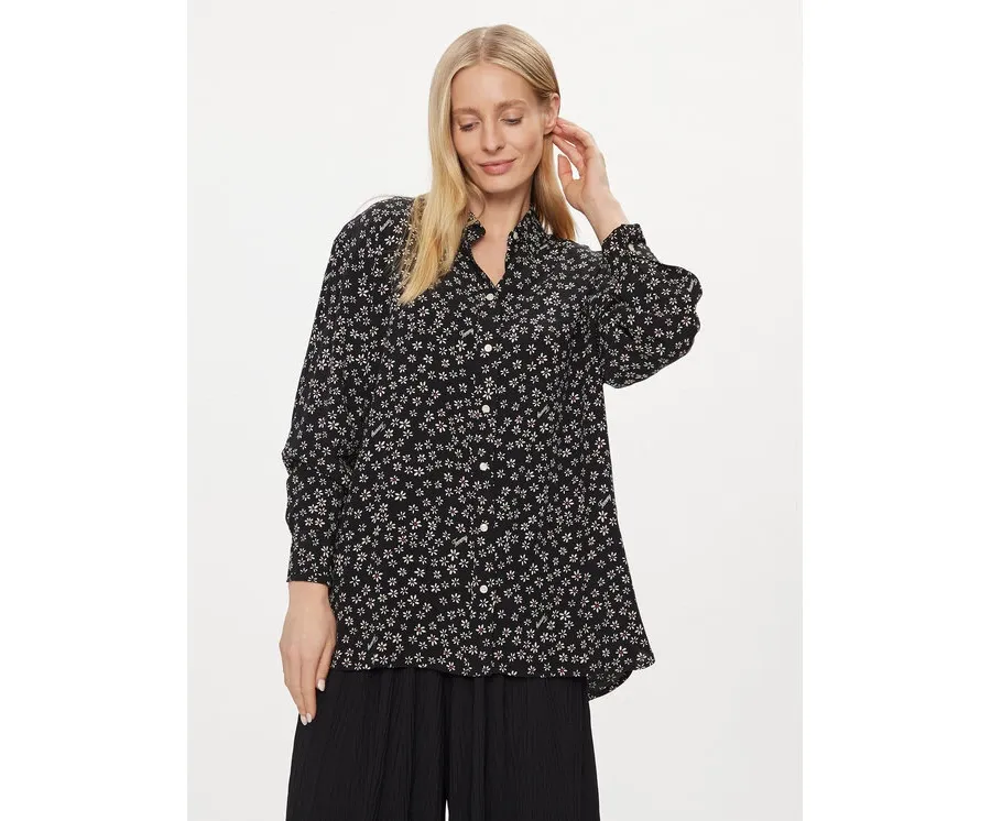 obrazek 1 Tommy Jeans Koszula Ditsy DW0DW17346 Czarny Oversize
