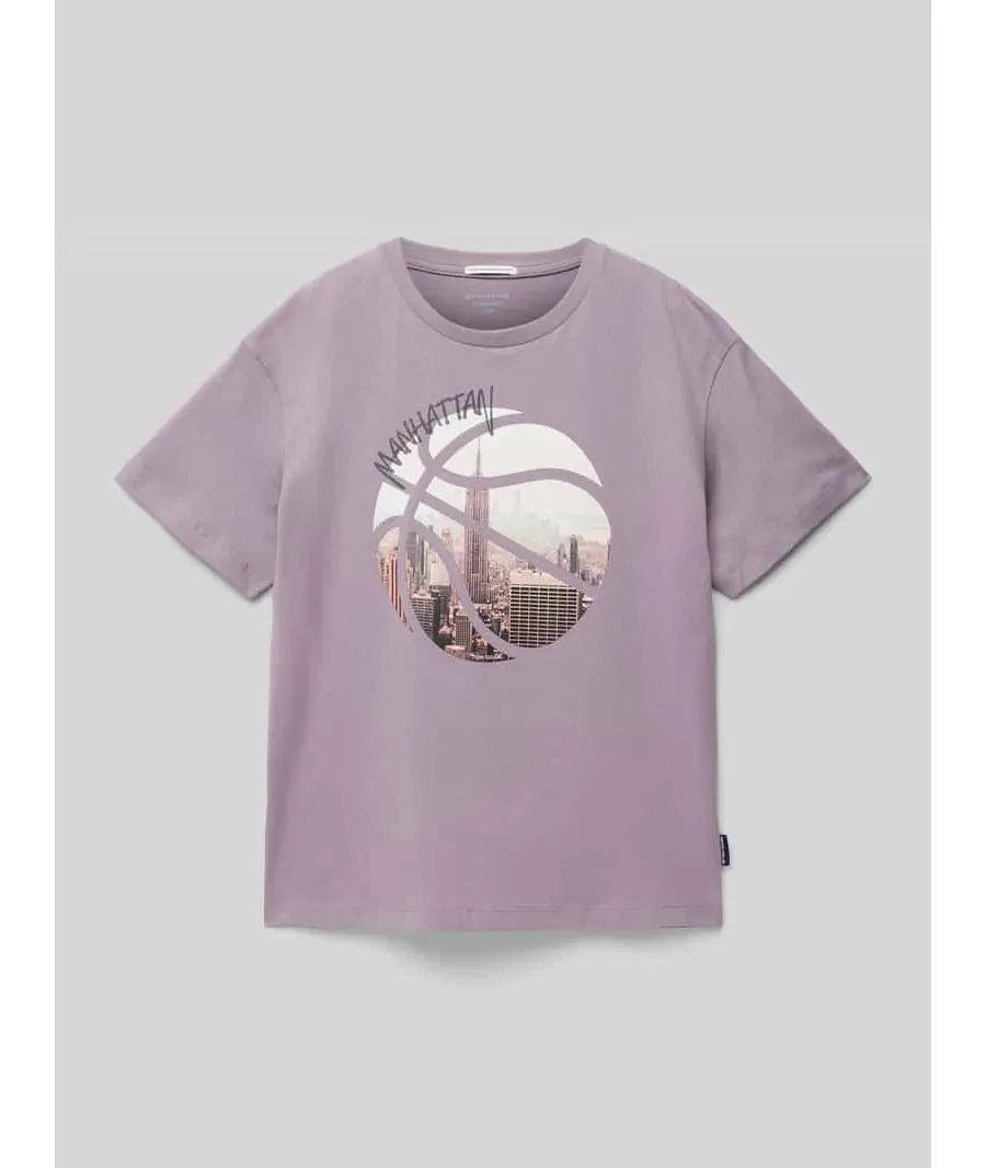 obrazek 1 T-shirt z nadrukowanym motywem