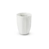 Zdjęcie Unikalny biały kubek 0,20 l z porcelany o kształcie kwiatu lotosu - Leander