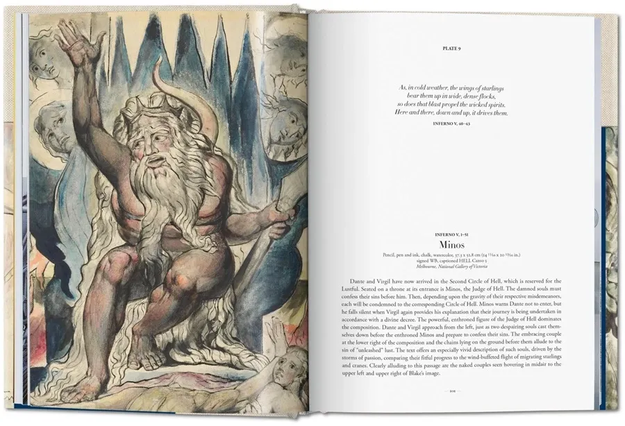 obrazek 6 Książka William Blake. Boska komedia Dantego. Complete drawings - Taschen
