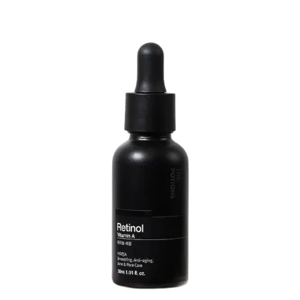 Zdjęcie The Potions Black Line Retinol Wygładzające serum do twarzy z retinolem  30 ml