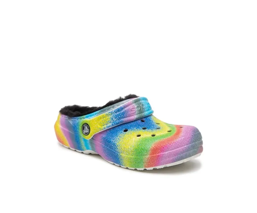 obrazek 1 Crocs Klapki Classic Lined Spray Dye Clog K 208081 Kolorowy