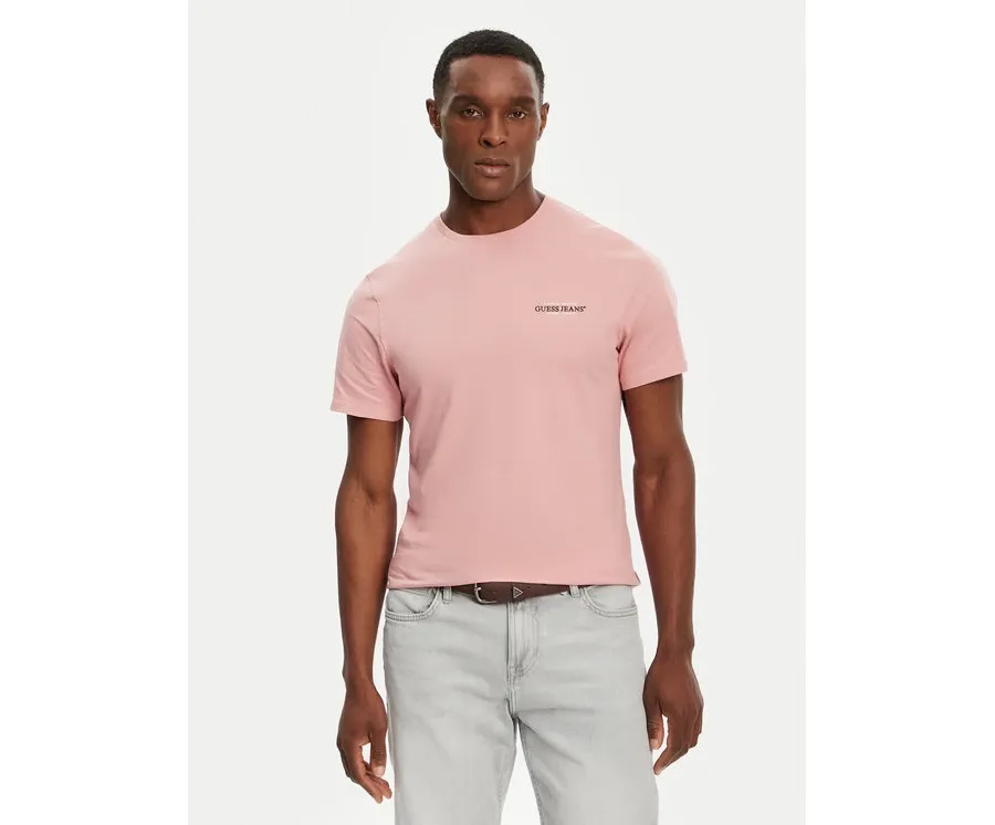 obrazek 1 Guess Jeans T-Shirt M4YI55 K8HM0 Różowy Regular Fit