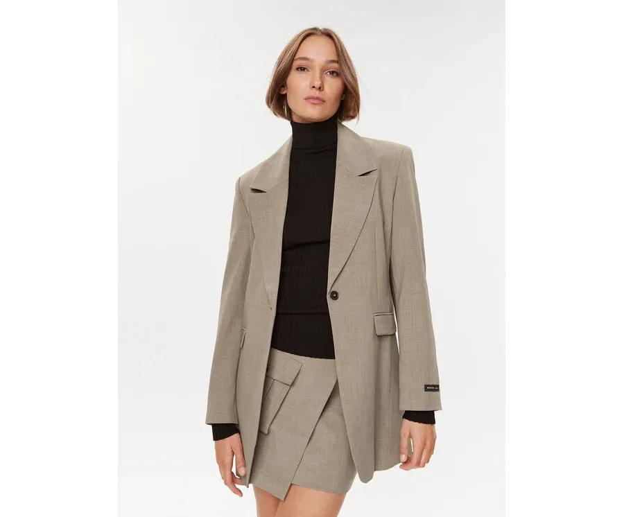obrazek 1 Herskind Marynarka Nat 4971519 Beżowy Regular Fit