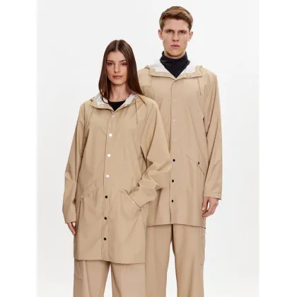 Zdjęcie Rains Kurtka przeciwdeszczowa 12020 Beżowy Regular Fit