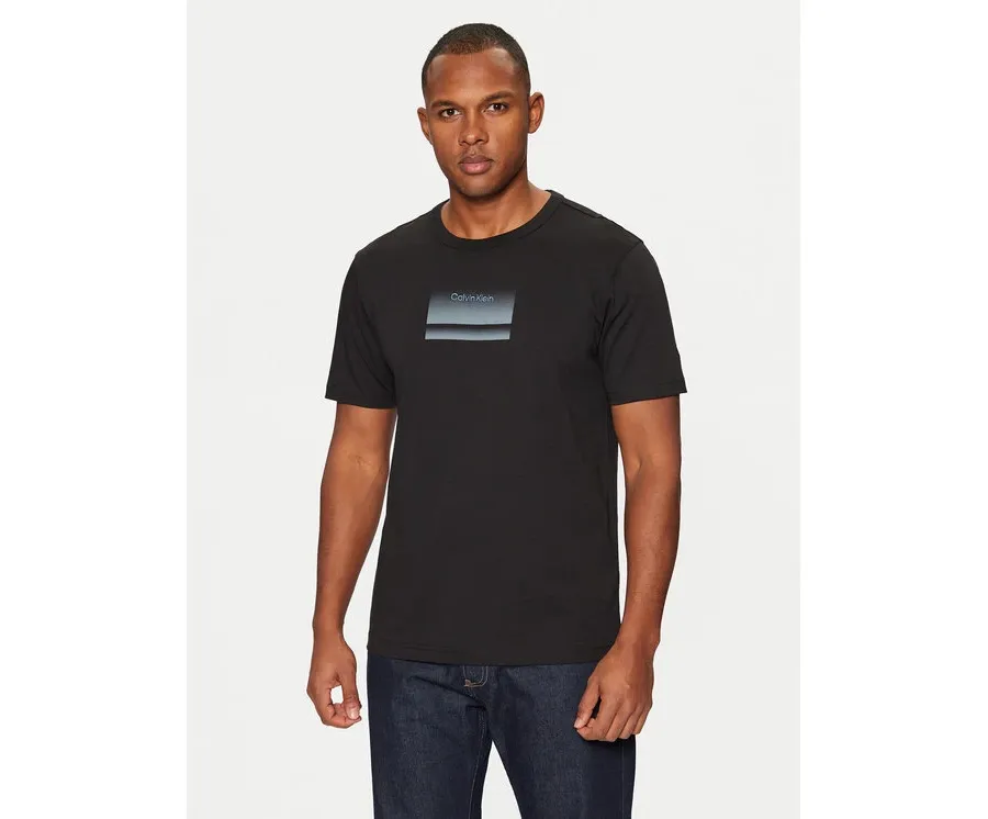 obrazek 1 Calvin Klein T-Shirt K10K113803 Czarny Regular Fit