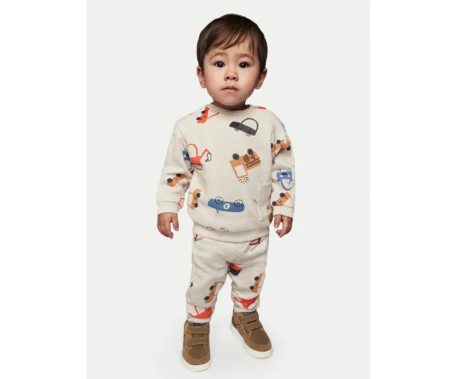 obrazek 1 Mayoral Spodnie dresowe 2541 Beżowy Regular Fit