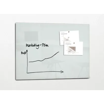 Picture Artverum functional magnetic board 120 x 90 cm - black and white model