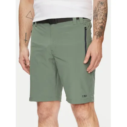 Zdjęcie CMP Szorty sportowe 3T51847 Zielony Regular Fit