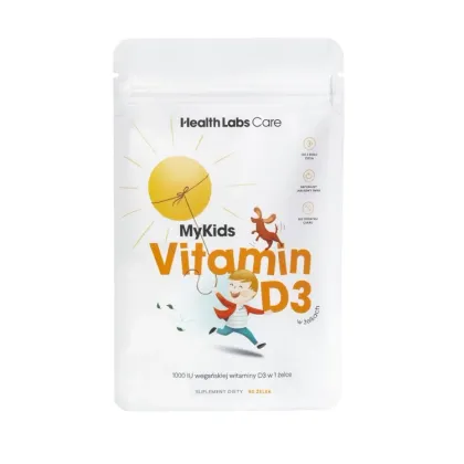 Zdjęcie Health Labs Care, MyKids Vitamin D3, Wegańska witamina D3 w żelkach dla dzieci