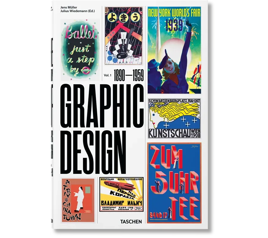 obrazek 1 Książka The History of Graphic Design. Vol. 1, 1890–1959 - Taschen