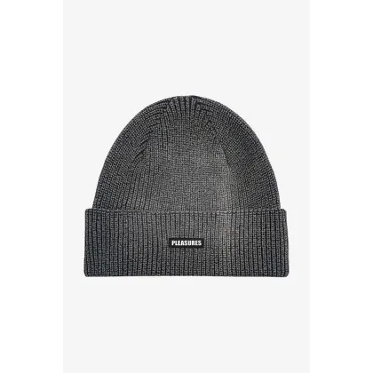 Zdjęcie PLEASURES czapka bawełniana kolor czarny bawełniana P22F063-TAN