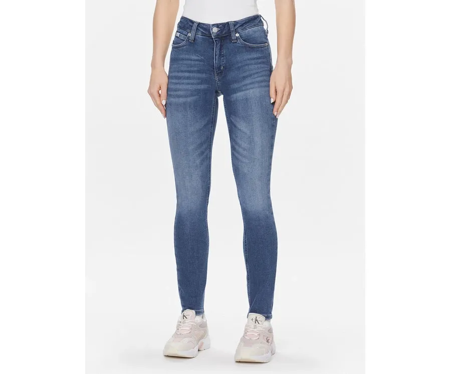 obrazek 1 Calvin Klein Jeans Jeansy J20J222447 Niebieski Skinny Fit