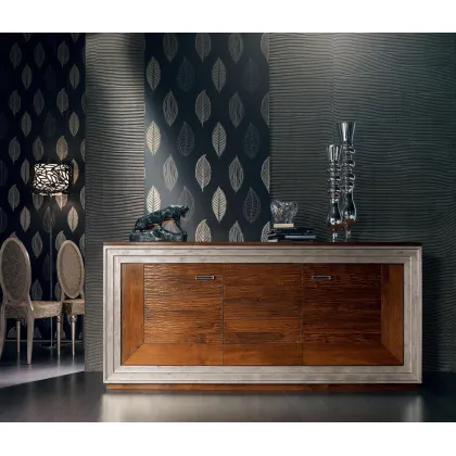 Zdjęcie Klasyczna 2-drzwiowa komoda z 4 szufladami do luksusowego apartamentu – Cantiero