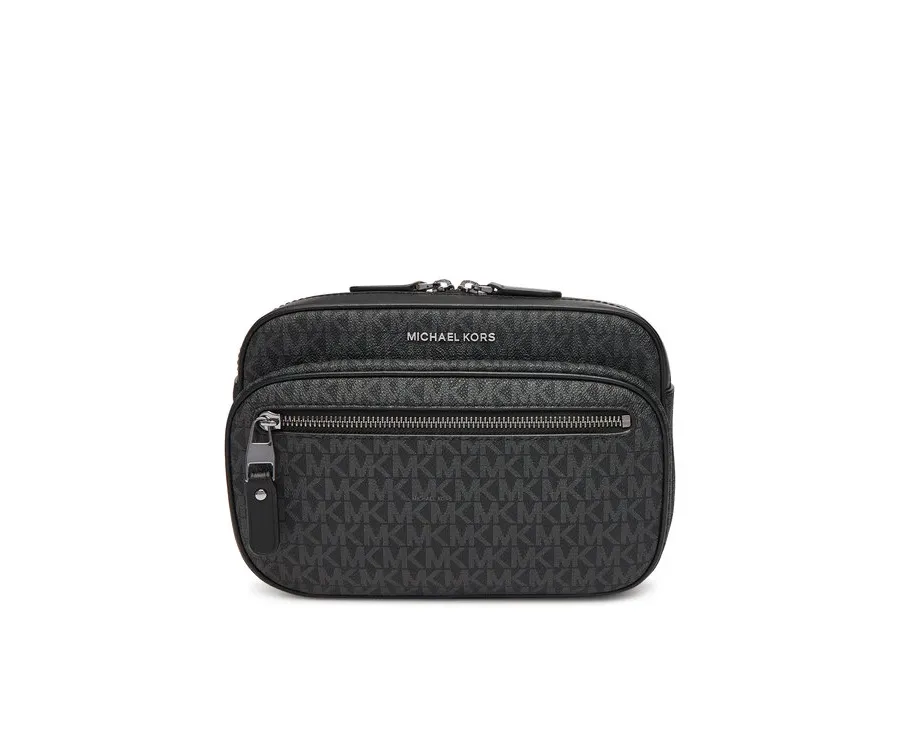 obrazek 1 MICHAEL Michael Kors Saszetka nerka Hudson 33H0LHDY1B Czarny