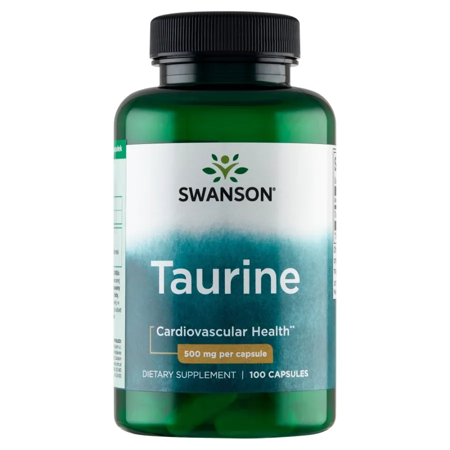 obrazek 1 Swanson Tauryna 500 mg Kapsułki