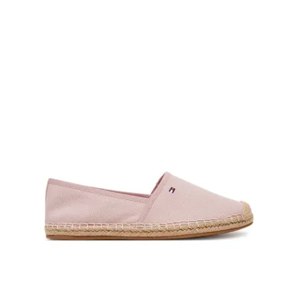 Zdjęcie Tommy Hilfiger Espadryle Flag Canvas Espadrille FW0FW08541 Różowy