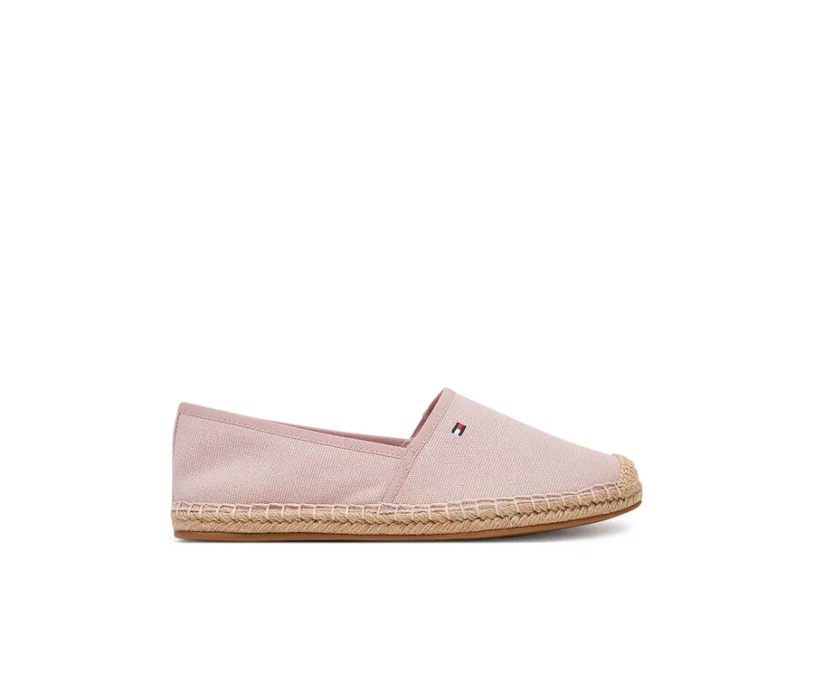 obrazek 1 Tommy Hilfiger Espadryle Flag Canvas Espadrille FW0FW08541 Różowy