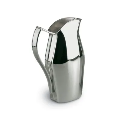 Picture A modern, silver jug