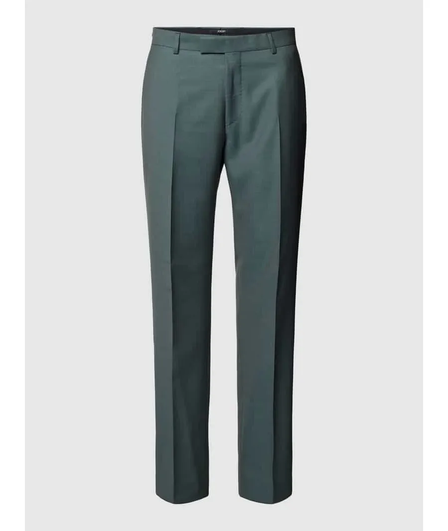 obrazek 1 Spodnie do garnituru o kroju slim fit z żywej wełny w kant model ‘Blayr’
