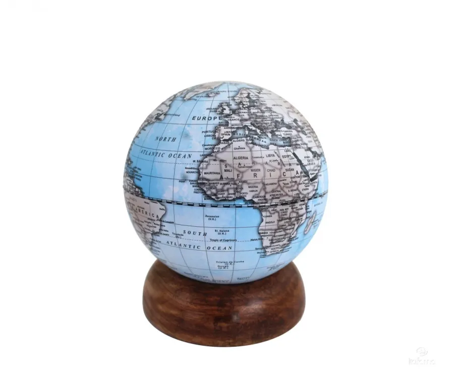 obrazek 1 Ozdobny globus na biurko - ⌀ 15 cm, h. 17 cm